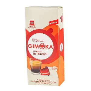 Кофе капсульный формата Nespresso Classic Intenso Gimoka 10 капсул/упак 90гр,/уп. 20уп/кор купить в Донецке - СтриПсБери