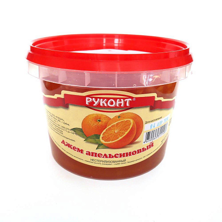Джем апельсин 900гр пл/в Руконт Россия (104105) 6шт/кор купить в Донецке - СтриПсБери