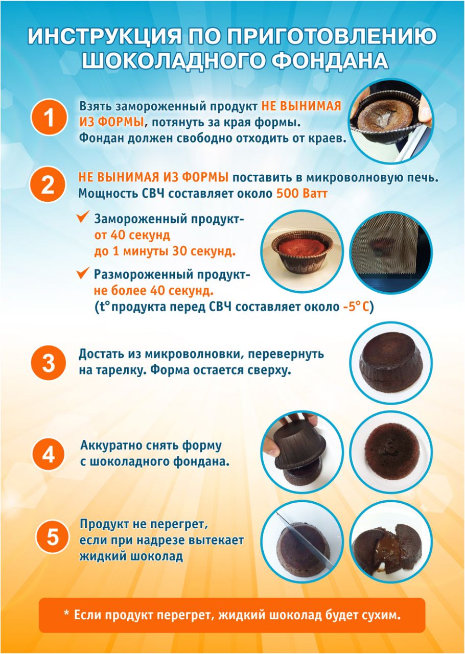 Пирожное Шоколадное суфле 100г/12 штук Martinucci Италия ДФ купить в Донецке - СтриПсБери