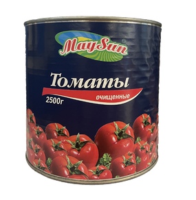 Томаты очищ. в с/с 2650мл/6 ж/б MAYSUN /Италия купить в Донецке - СтриПсБери