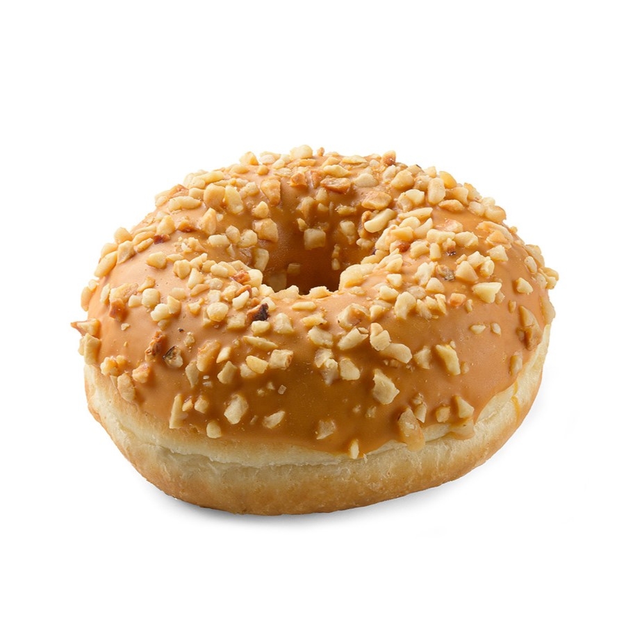 Пончик DONUT с карамельной начинкой 75гр*6шт/упак; 6упак/кор MANTINGA купить в Донецке - СтриПсБери