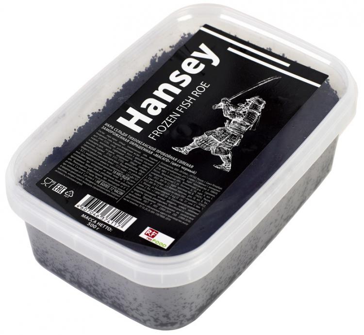 Икра Масаго Hansey черная  0,5кг *12шт/кор (шт) купить в Донецке - СтриПсБери