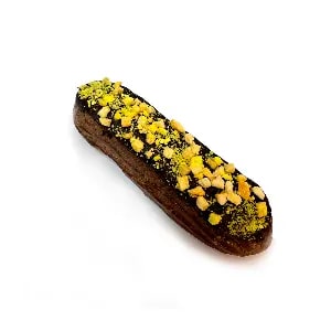 Эклер шоколадный Апельсиновый брауни Macaronshop 50гр 10шт/упак 4 упак/кор купить в Донецке - СтриПсБери