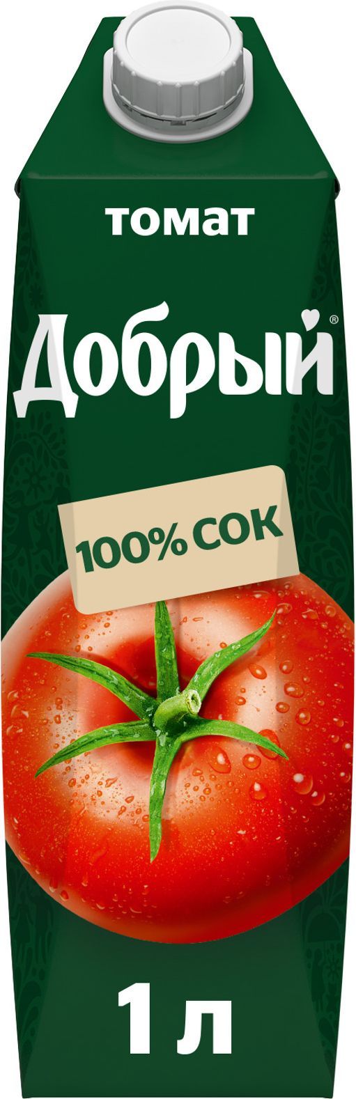 Сок Добрый 1л Томатный 12шт/уп купить в Донецке - СтриПсБери