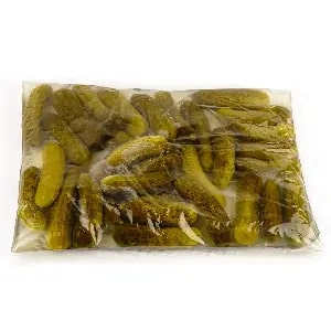 Огурцы марин. целые 6-9см Боливар 1,8кг/1кг пакет, 5шт/кор купить в Донецке - СтриПсБери