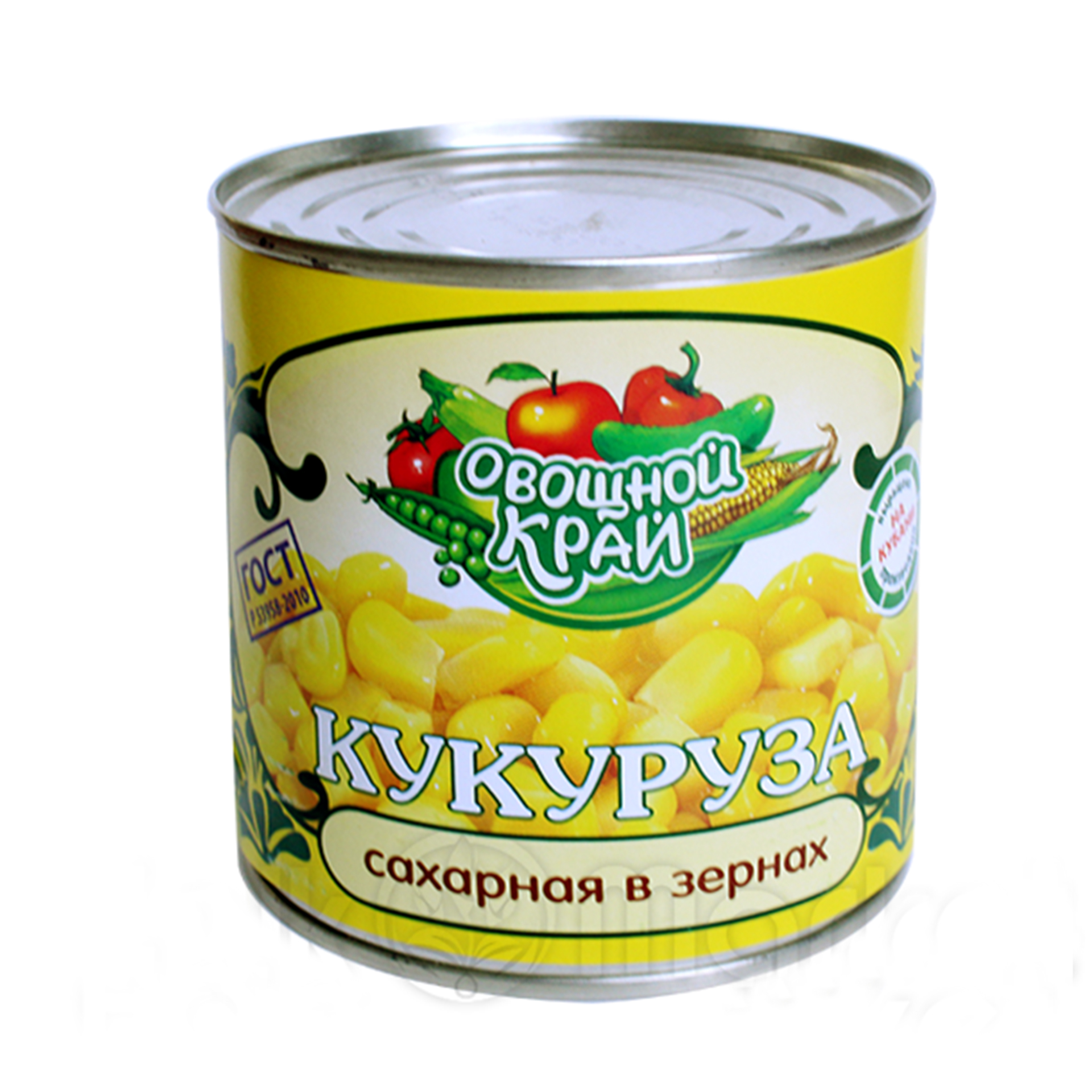 Кукуруза консервированная высший сорт Овощной край 425мл, 12шт/кор купить в Донецке - СтриПсБери