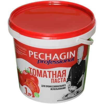 Томатная паста Печагин 1кг ведро, 6шт/кор купить в Донецке - СтриПсБери