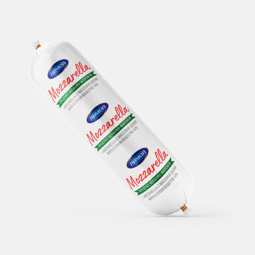 Моцарелла белково-жировой продукт » mozzarella for pizza originall» м.д.ж 45% Липецкий МСЗ 1050 купить в Донецке - СтриПсБери