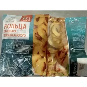 Кальмар кольца в панировке Polar 1кг, 5кг/кор купить в Донецке - СтриПсБери