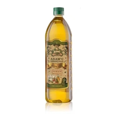 Масло оливковое рафинированное с добавлением нераф. Pomace ADAM’C 1л, 12шт/кор купить в Донецке - СтриПсБери