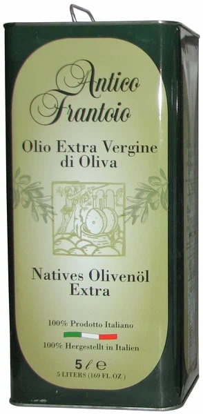 Масло оливковое первого отжима EXTRA VIRGIN пэт 5л, 14шт/кор, Antico Frantoio, Россия купить в Донецке - СтриПсБери