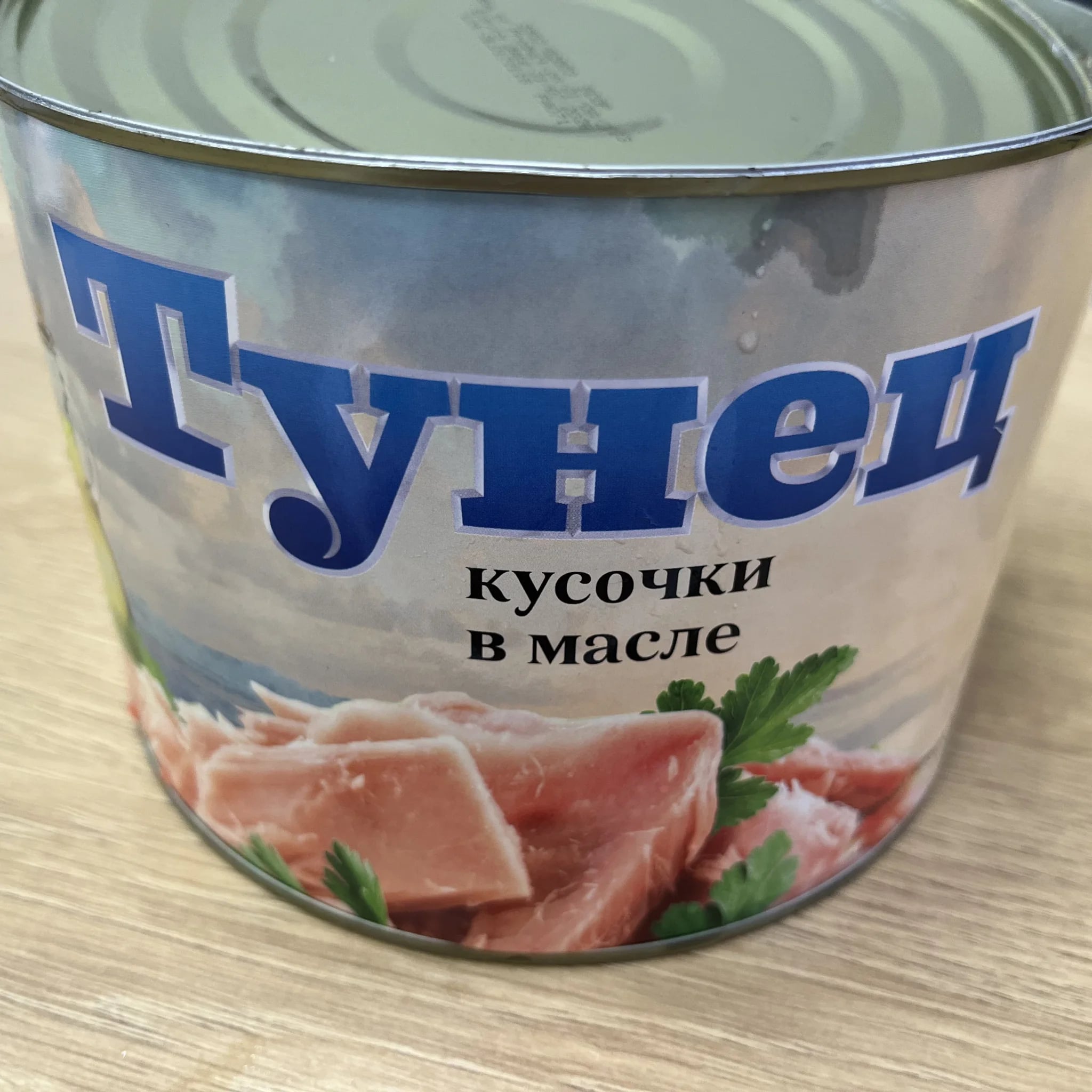 Тунец кусочки филе в масле, ж/б, 6х1,7 кг, TODAY, Китай купить в Донецке - СтриПсБери