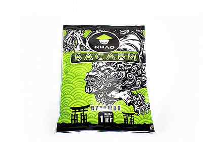 Васаби порошок NHAO Standart зеленый пакет 1кг, 10шт/кор купить в Донецке - СтриПсБери