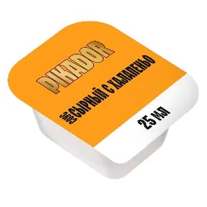 Соус порционный сырный с халапеньо Pikador дип-пот 25мл, 125шт/кор купить в Донецке - СтриПсБери