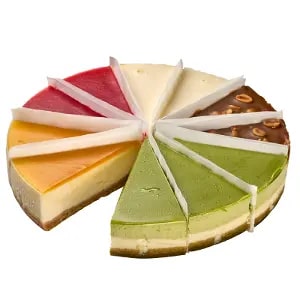 Чизкейк ассорти 108гр, 12 порций/1,3кг/шт, 4шт/кор Десертные Истории НФ-560 купить в Донецке - СтриПсБери