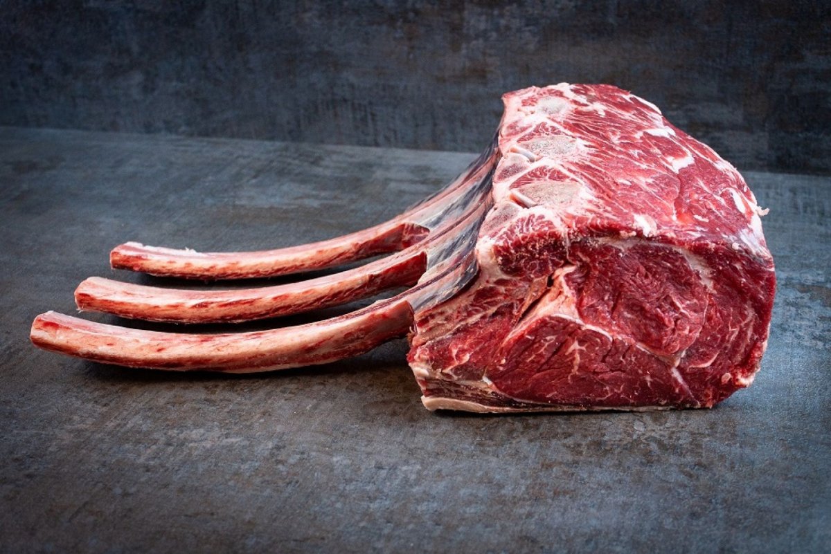 Говядина Томагавк н/к, CHOICE, ПОРЦ (3-4 ребра, ~20 см от губы, зачищенные), EXTRA, ВУ, ROSSO 315420 купить в Донецке - СтриПсБери