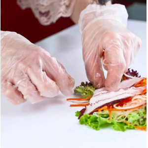 Перчатки виниловые прозрачные р. L 1*1000 100шт/упак 10уп/кор500-101 купить в Донецке - СтриПсБери