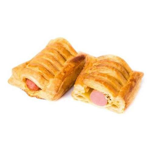 Слойка с сосиской 120гр (36шт) Сладофф ДФ-222 купить в Донецке - СтриПсБери