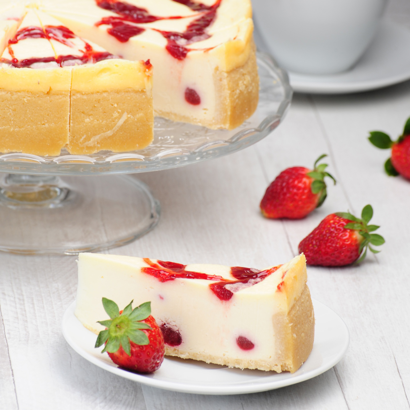 Чизкейк Клубничный 2000г/20 порций (4шт/кор) ДФ 5 купить в Донецке - СтриПсБери