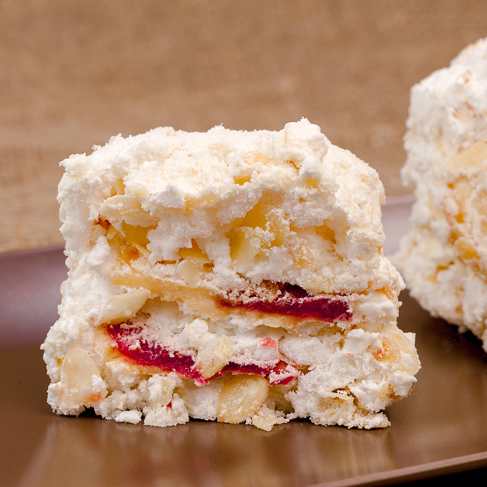 Пирожное Миндальное с малиной 1000г/12 штук 4шт/кор ДФ 55 купить в Донецке - СтриПсБери