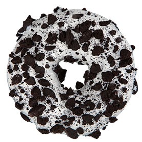 Донат с кремовой начинкой COOKIES 75гр, 12шт/кор STOKSON купить в Донецке - СтриПсБери