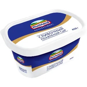 Сыр плавленый Сливочный 55% Хохланд 400гр ванночки 6шт/кор купить в Донецке - СтриПсБери