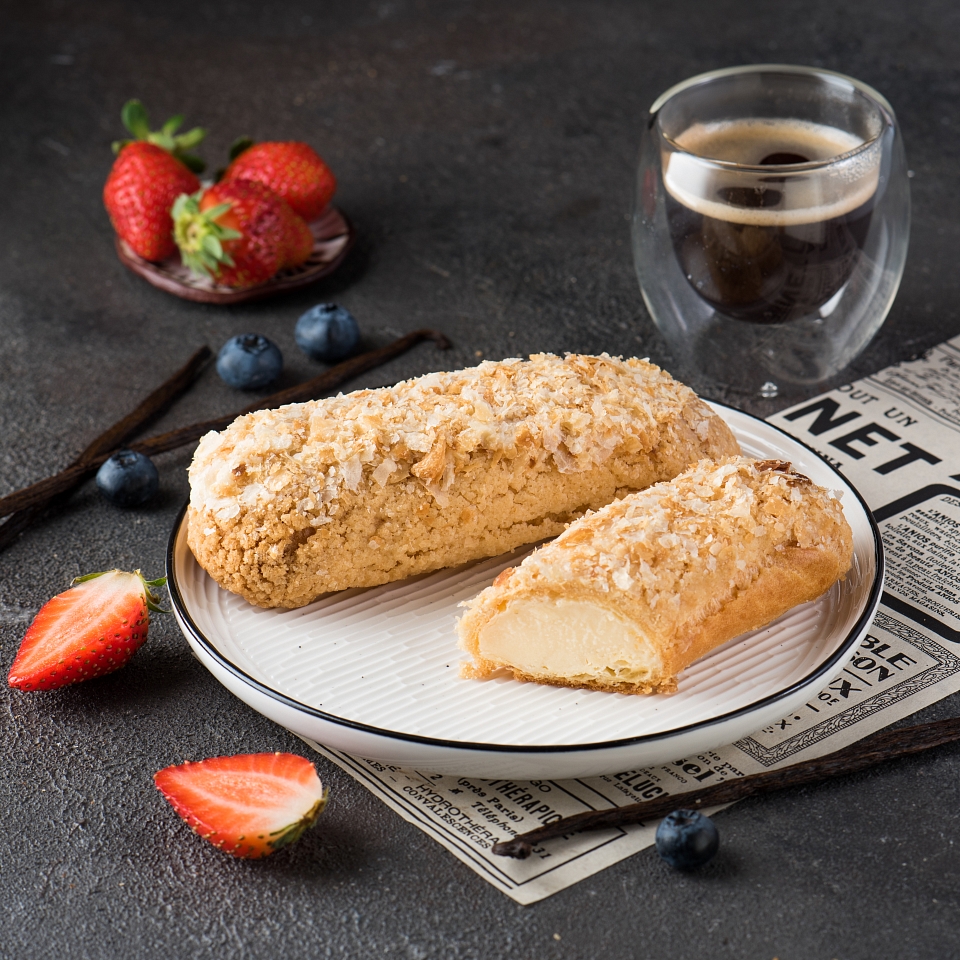 Эклер Наполеон Десертные Истории 70гр, 5шт/упак, 6упак/кор НФ-150 купить в Донецке - СтриПсБери