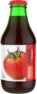Сок томатный восстановленный с мякотью и солью 100% Баринофф 250мл, 12шт/кор 2881 купить в Донецке - СтриПсБери