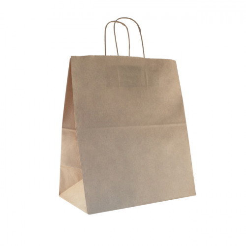 Бумажный пакет крафт с крученой ручкой б/п 320х200х370 крафт 70гр (200шт) AVIORA 108-084 купить в Донецке - СтриПсБери