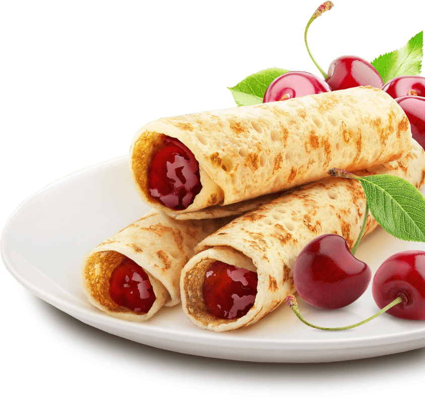 Блинчики с вишней выпеч/зам 6кг/кор С Пылу С Жару, Россия 30061 купить в Донецке - СтриПсБери