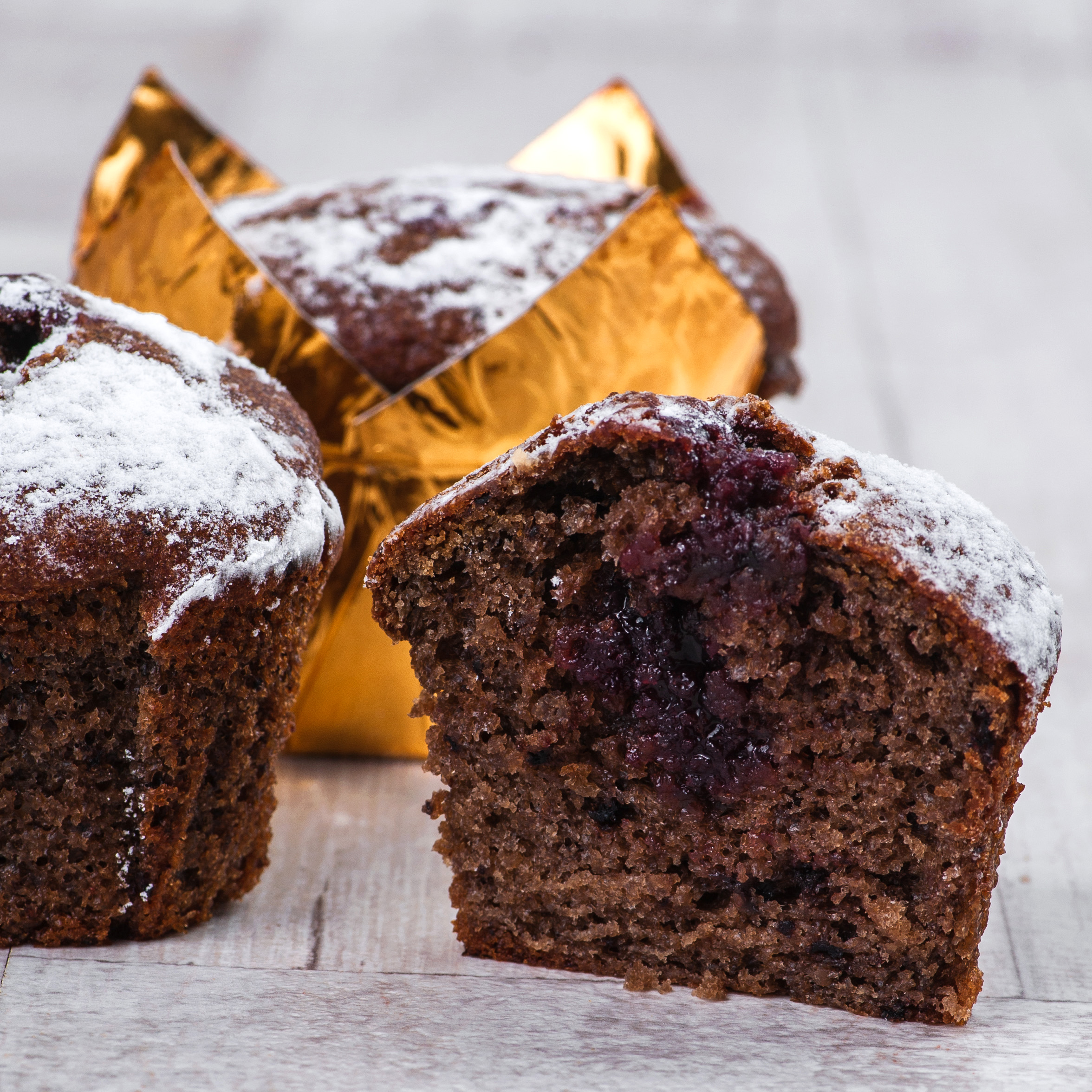 Маффин черничный 1,470 кг 14шт (4) ДФ-718 купить в Донецке - СтриПсБери