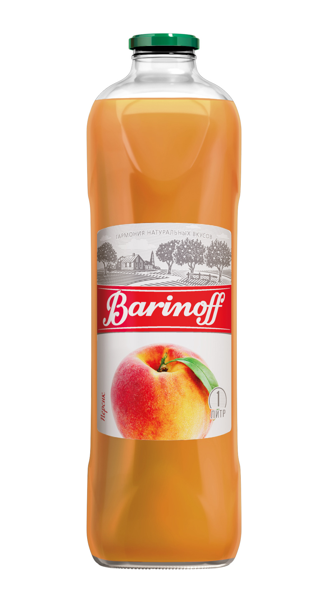 Нектар персиковый с мякотью ст.б. 1л, Баринофф 2478 купить в Донецке - СтриПсБери