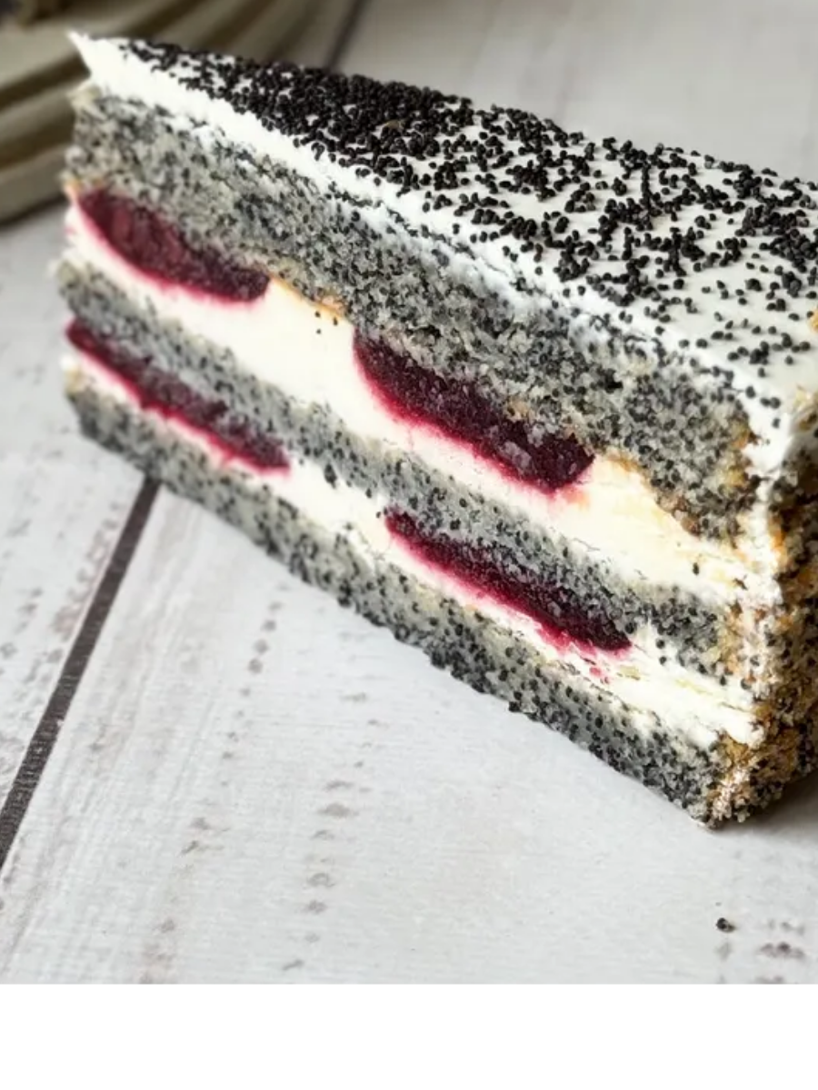 Торт Маковый 2,400 кг16 порций (4) ДФ 714 купить в Донецке - СтриПсБери