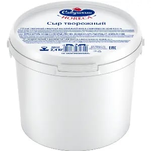 Сыр творожный сливочный 65% Савушкин 2,4кг ведро купить в Донецке - СтриПсБери