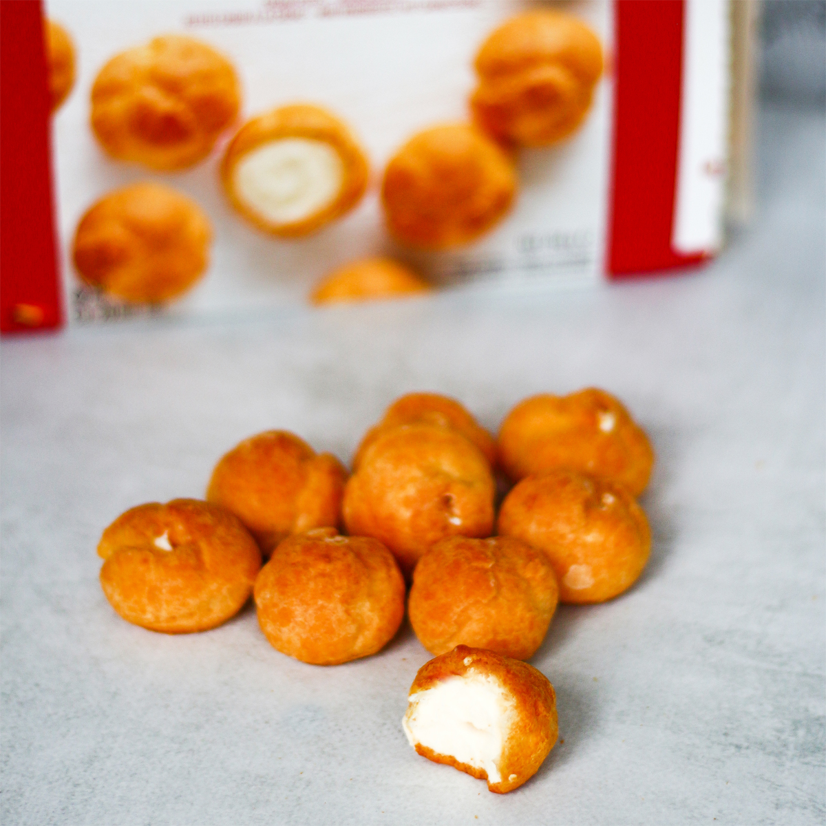 Профитроли ванильные (20шт*блок) 250 гр (10) ДФ-006051 купить в Донецке - СтриПсБери