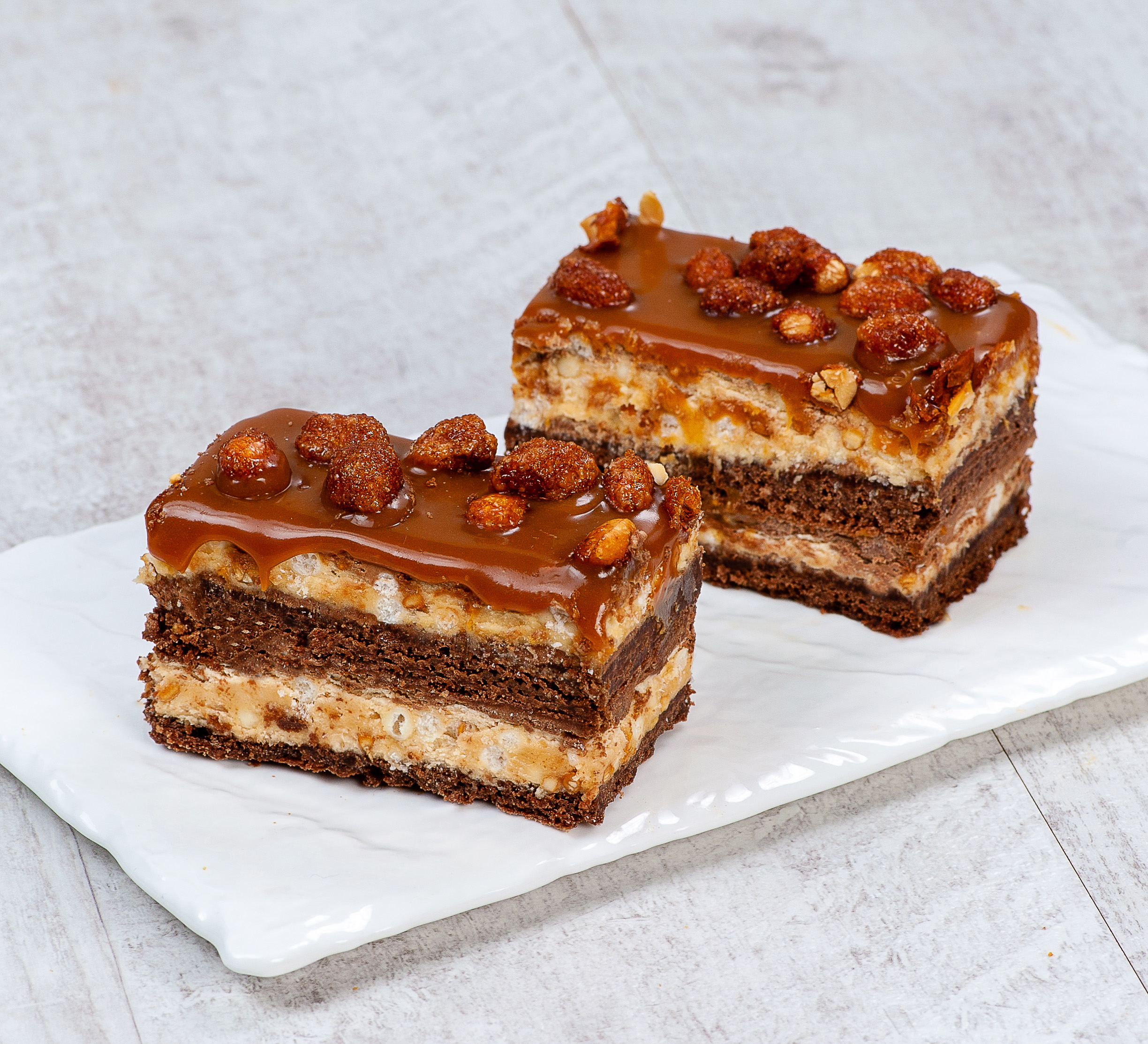 Пирожное Карамельно-ореховое 2625г/21 штука (4) ДФ 30 купить в Донецке - СтриПсБери