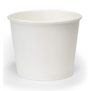 Ведро бумажное большое для фаст-фуда 2900мл белое 40шт/уп 240шт/кор купить в Донецке - СтриПсБери