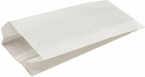 Бумажный пакет плоское дно белый 205*90*40мм 1600шт/упак купить в Донецке - СтриПсБери