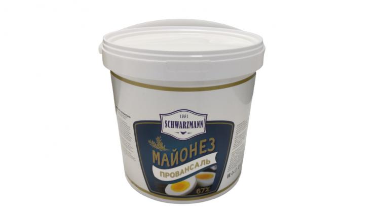 Майонез Провансаль 67% ГОСТ SCHWARZMANN 5л/5кг ведро купить в Донецке - СтриПсБери