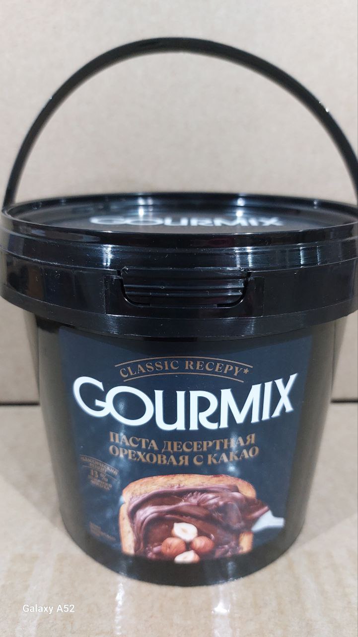 Паста шоколадно-ореховая 1кг. Гурмикс (аналог Nutella) 4шт/кор 10416195 купить в Донецке - СтриПсБери