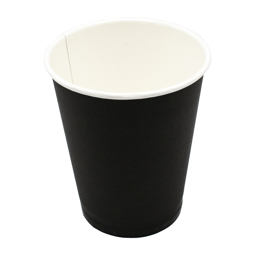 Стакан бумажный Виридо 0,400л диам 90мм ГН Черный /16уп * 50шт/ (800шт) купить в Донецке - СтриПсБери