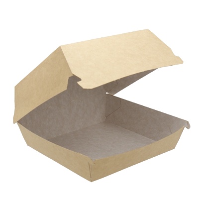 Коробка для гамбургера BURGER L 120×120х70 крафт (240шт) 60шт/упак. купить в Донецке - СтриПсБери