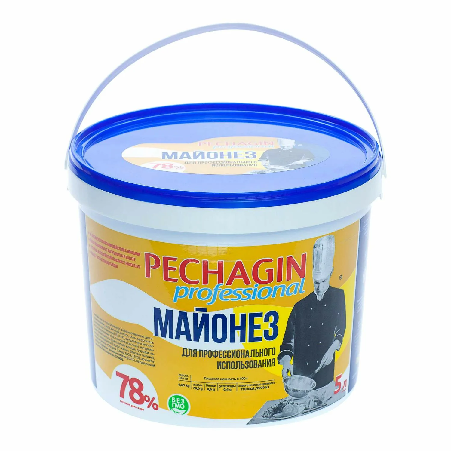 Майонез Печагин Профи 78% 5л/4,65 кг ведро купить в Донецке - СтриПсБери