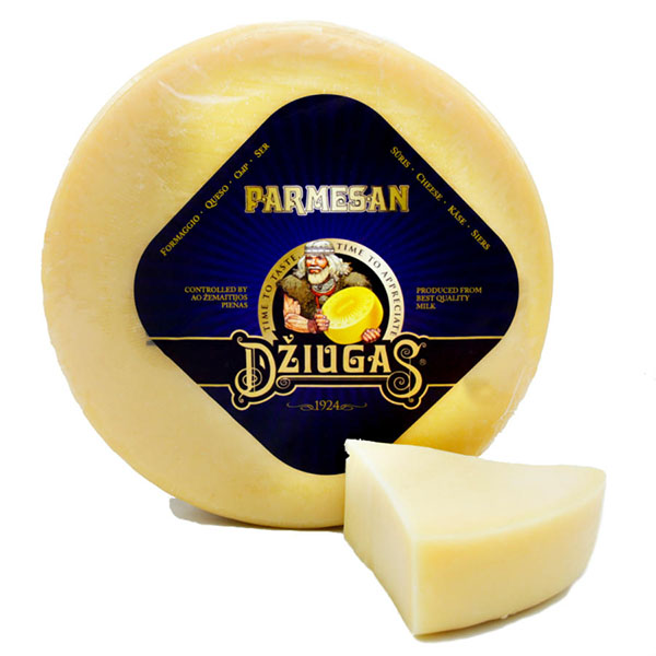Сыр Пармезан 40% 6 мес. Dziugas +2.25кг +4.5кг/кор купить в Донецке - СтриПсБери