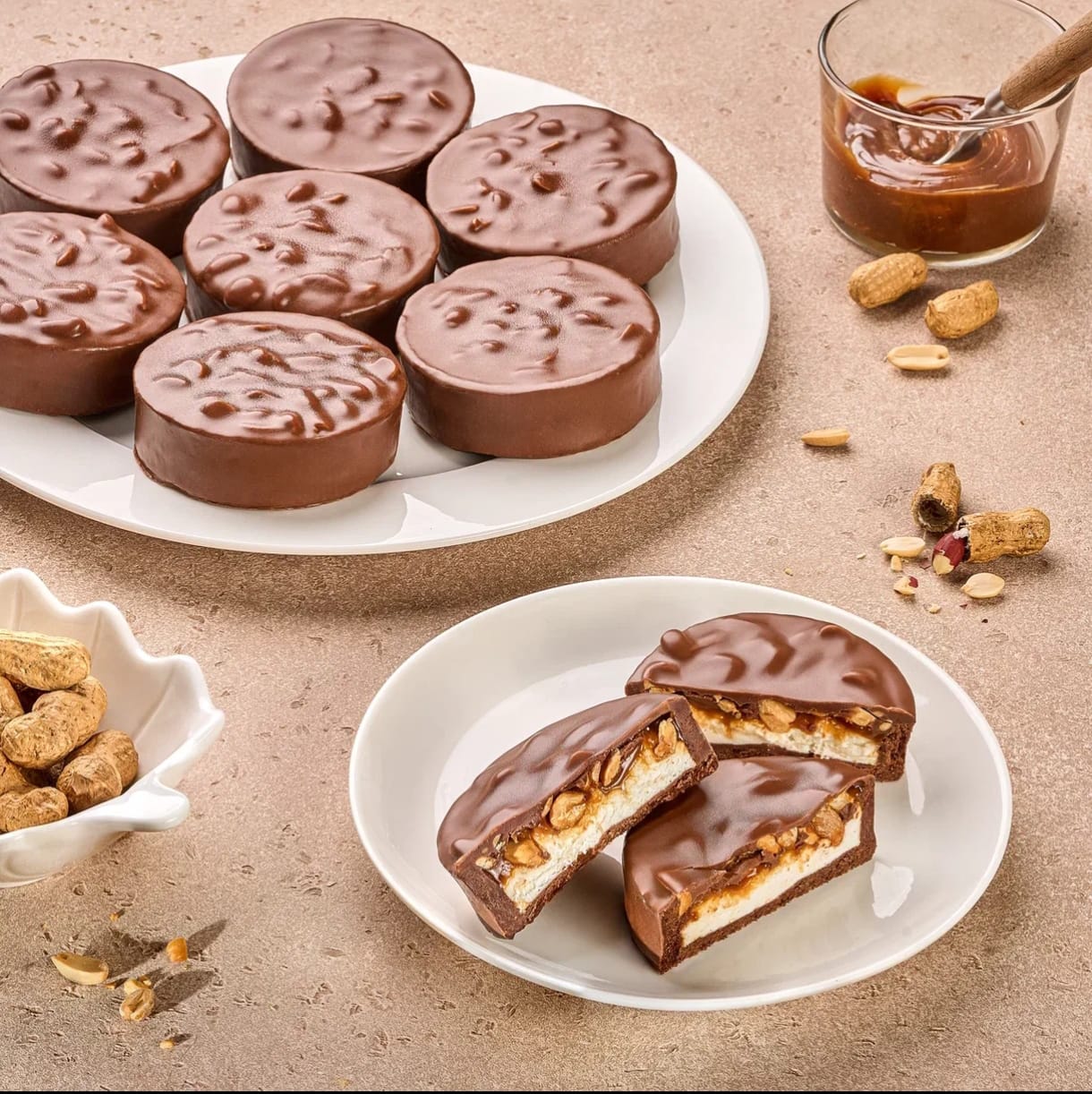 Тарталетка Сникерс 100гр. 9шт/упак Десертные истории НФ-1662 купить в Донецке - СтриПсБери