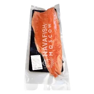 Лосось филе с/с зам трим А NAVAFISH MOSCOW Лебедь 1,8-2.4кг, ±12кг/кор 21102 купить в Донецке - СтриПсБери