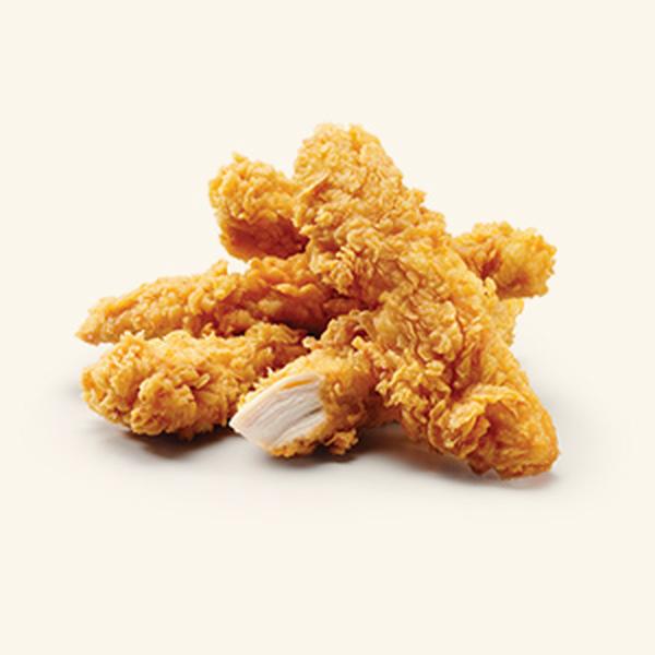 Стрипсы из куриной грудки в панировке «Сочные» Атлантис 1кг. 12шт/кор купить в Донецке - СтриПсБери