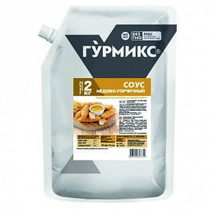 Соус Медово-Горчичный, Гурмикс 2 кг 3шт/кор 10392901 купить в Донецке - СтриПсБери