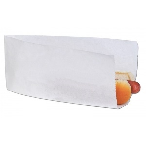 Уголок для хот-дога 230*80*40мм белый 500шт/уп купить в Донецке - СтриПсБери