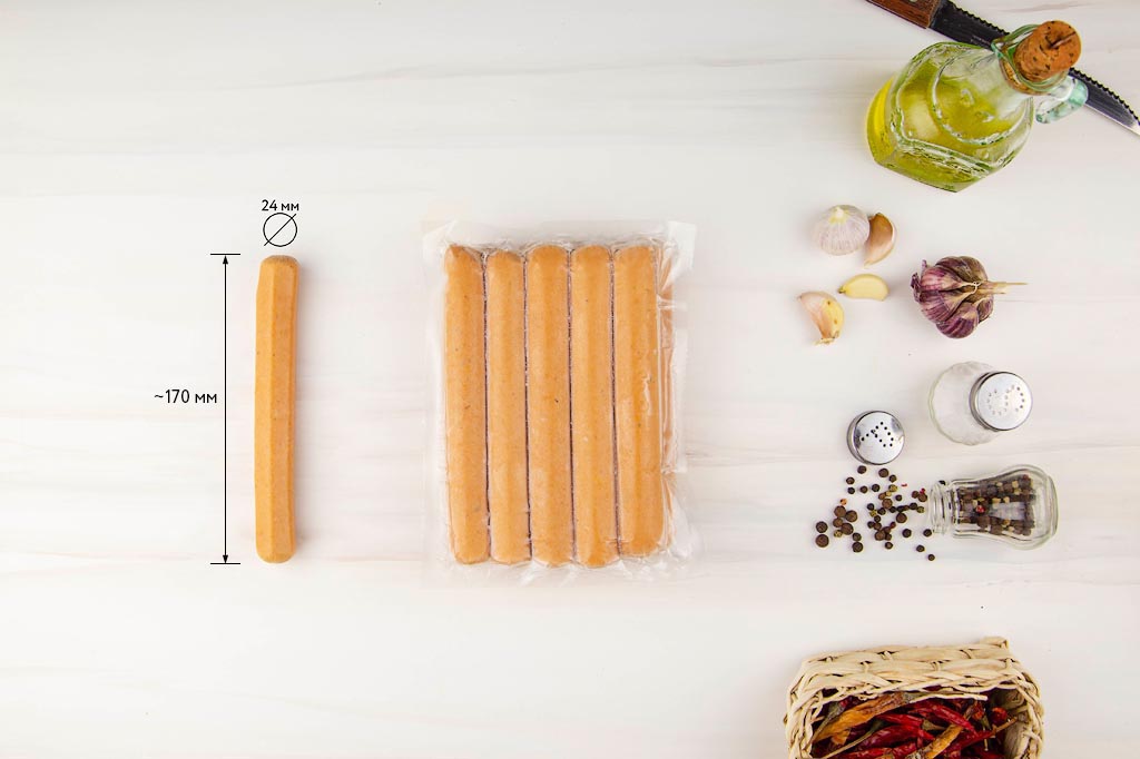 Сосиски Австрийские зам в/у (10 шт. х 75 гр.)*12упак/кор 1967 РЕМИТ купить в Донецке - СтриПсБери